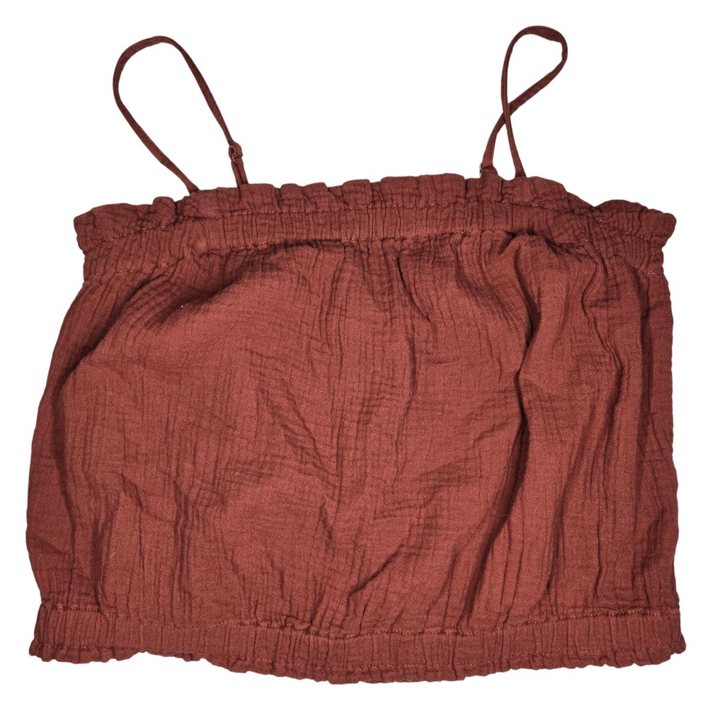 Anthropologie April Gauzy Tank Cami Top Medium OB1303752 Adjustable Straps